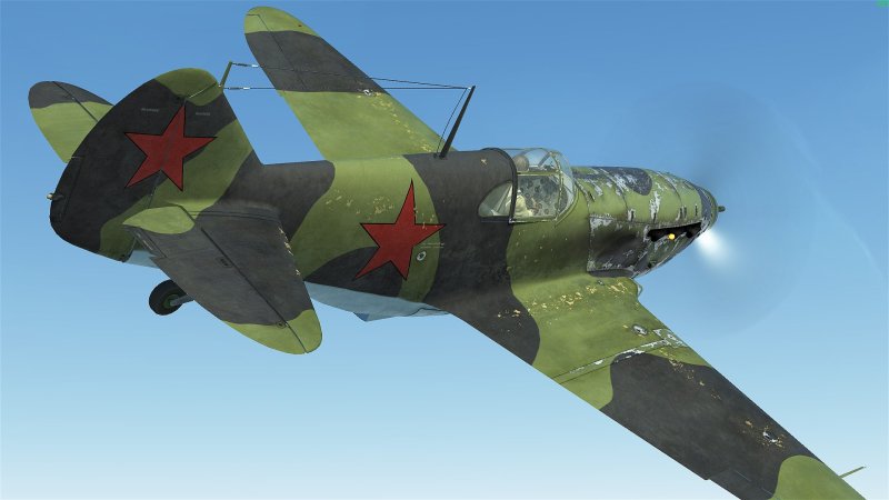 Самолет истребитель ЛАГГ-3