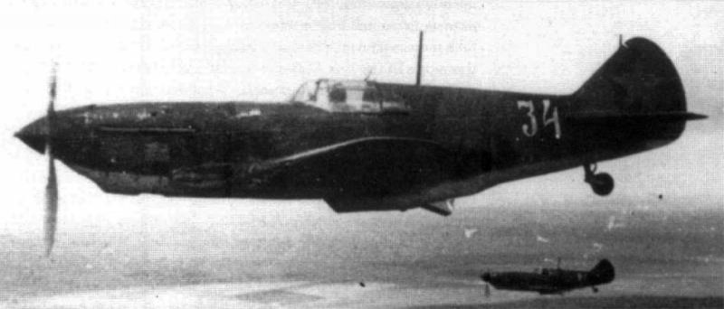 Самолеты ВОВ ЛАГГ-3 истребитель