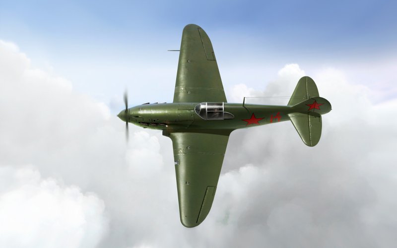 Самолет истребитель ЛАГГ-3
