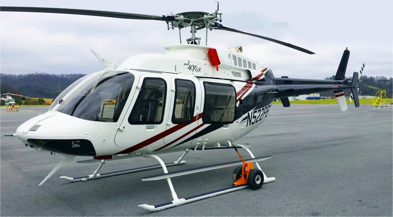 Bell 407 вертолет модель