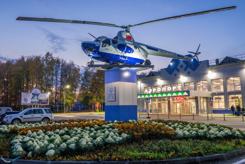 Вертолет Ухта аэропорт