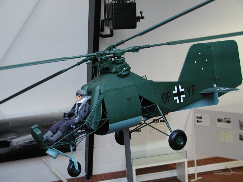 Вертолет Flettner FL.282 Kolibri