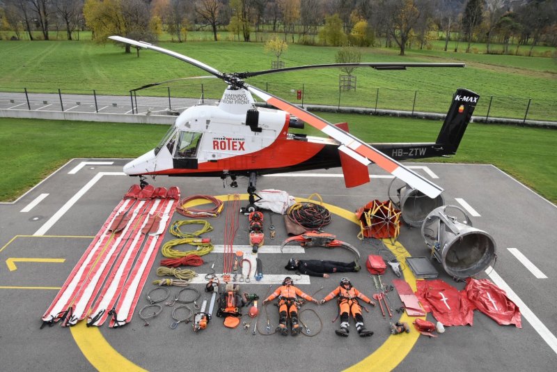 Вертолет Kaman "k-Max" Erikson Crane