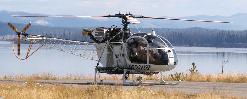Вертолет sa 315b Lama