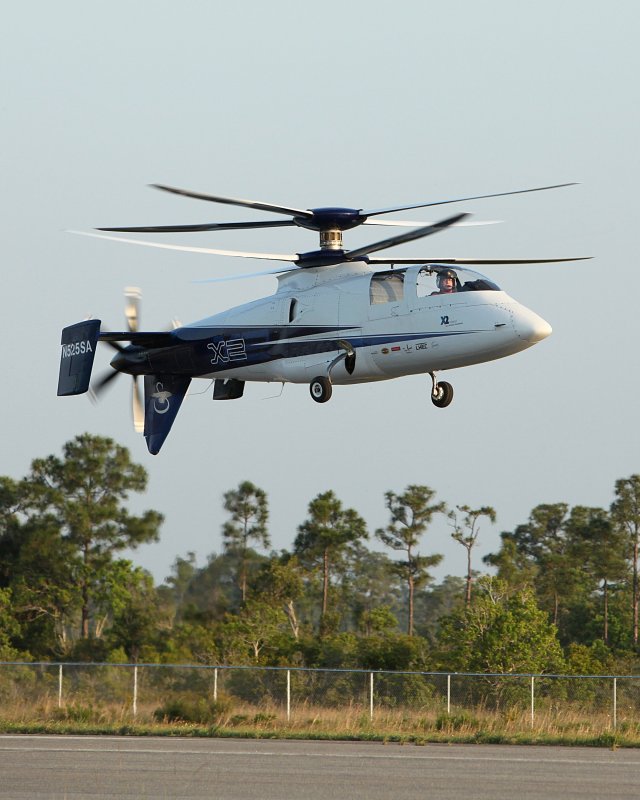 Sikorsky x2 вертолет