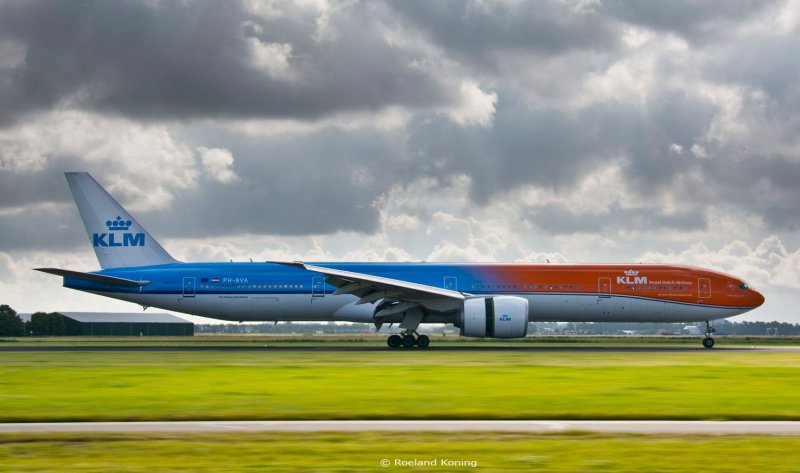 Боинг 777 КЛМ