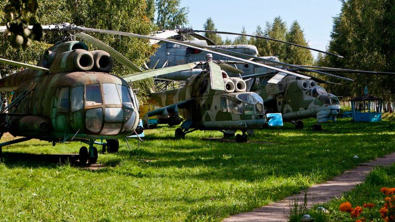 Вертолетный музей в Торжке