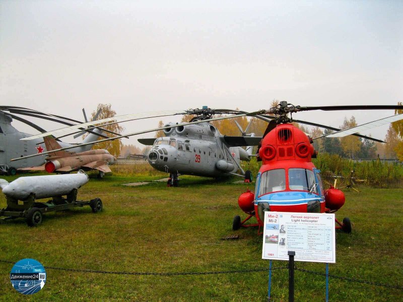 Вертолет ми-2 в Монино
