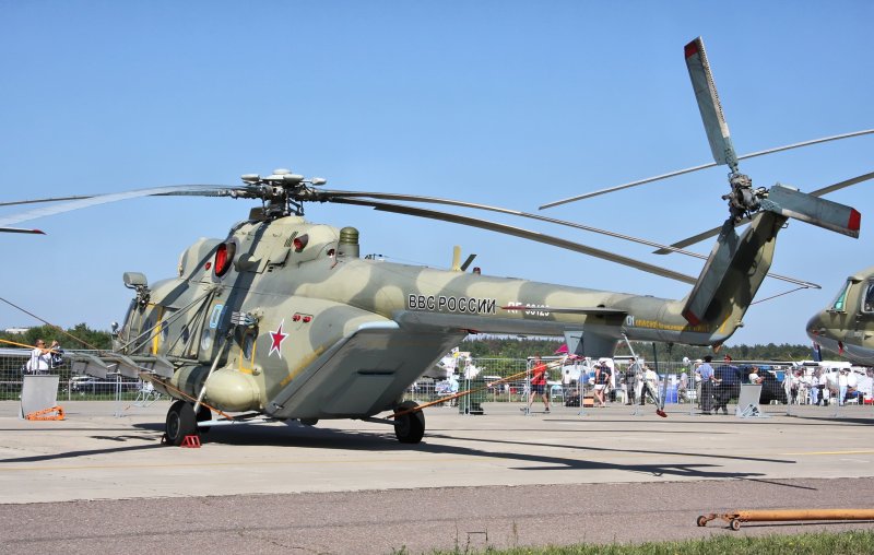 Ми-8амт с рампой