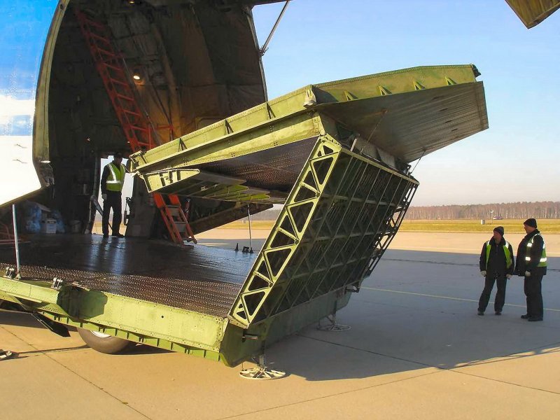 АН-124 грузовой отсек