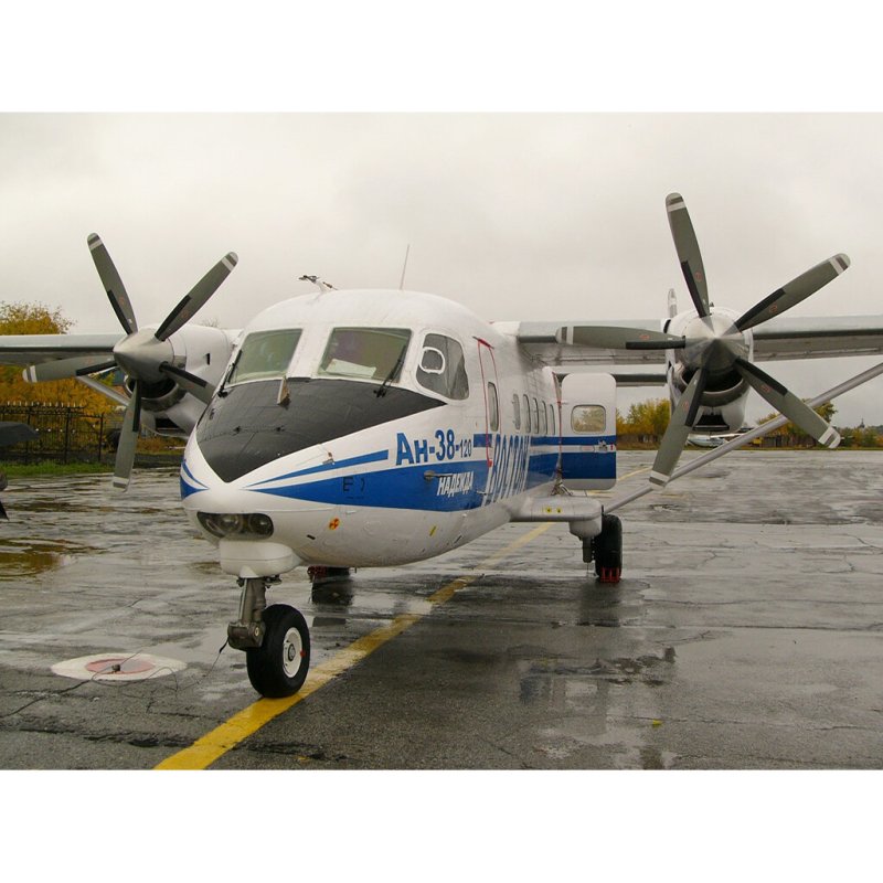 АН-38 самолёт турбовинтовые самолёты