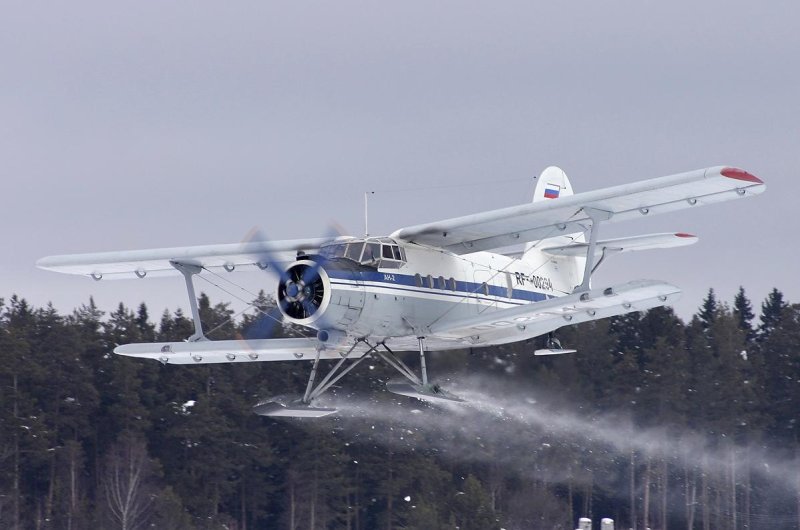 АН 2 на лыжном шасси