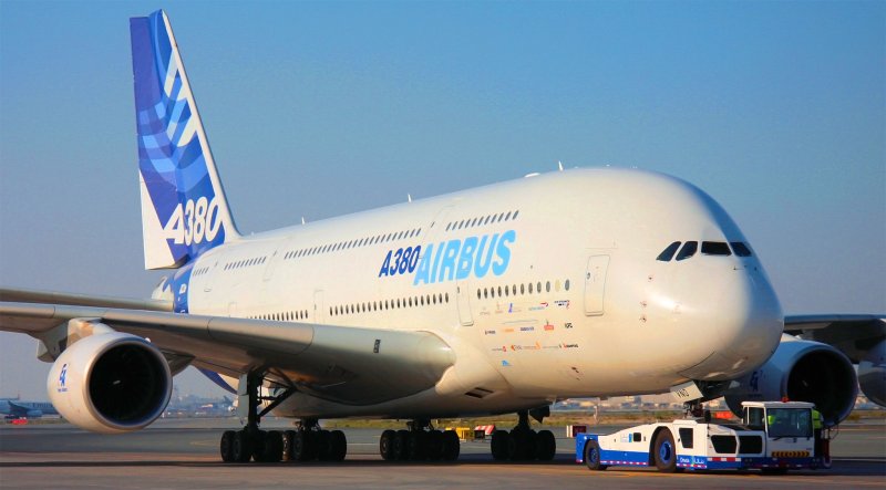 Самый большой самолет Аэробус 380