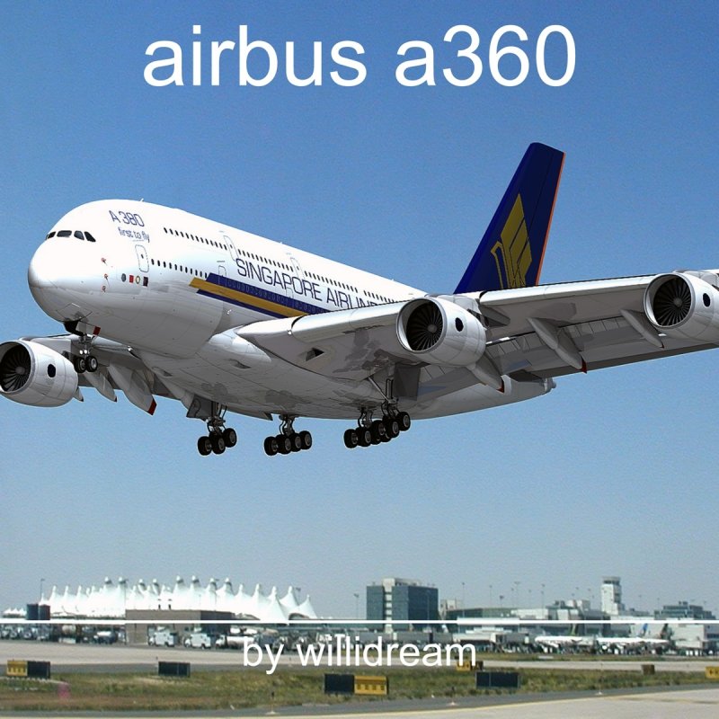 Airbus a360 самолет