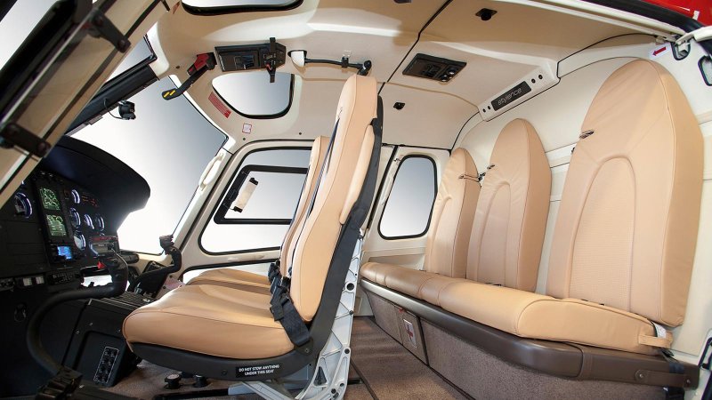 Вертолет Eurocopter as350 Interior