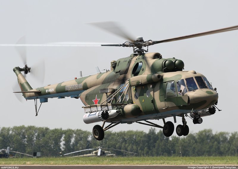 Военные вертолеты ВВС России