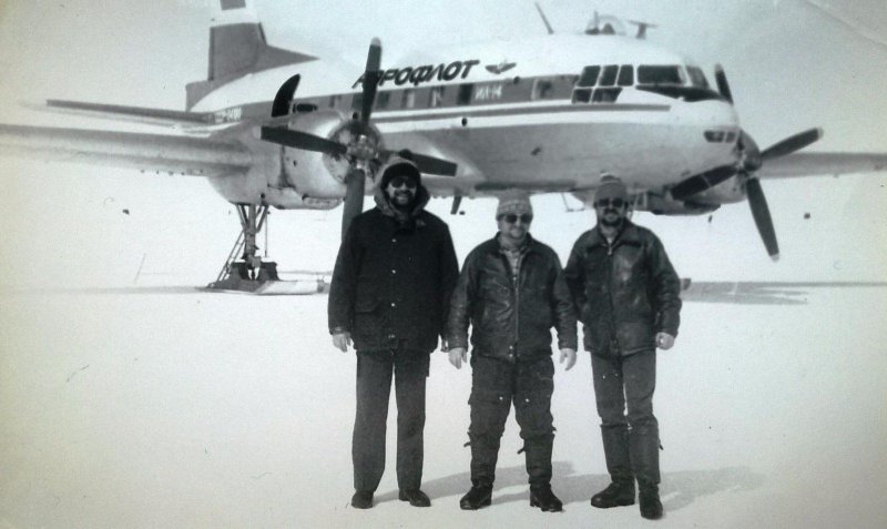 Катастрофа ил-14 в Антарктиде 1986