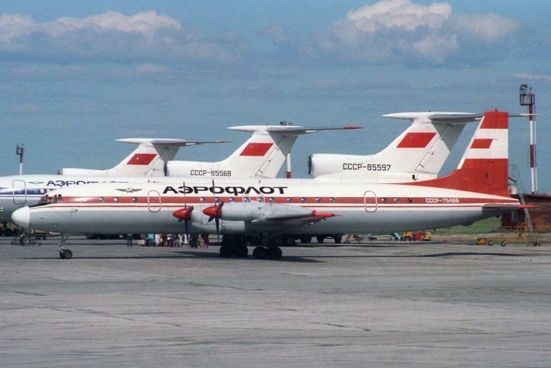 Самолет ил-18в, Аэрофлот (СССР).
