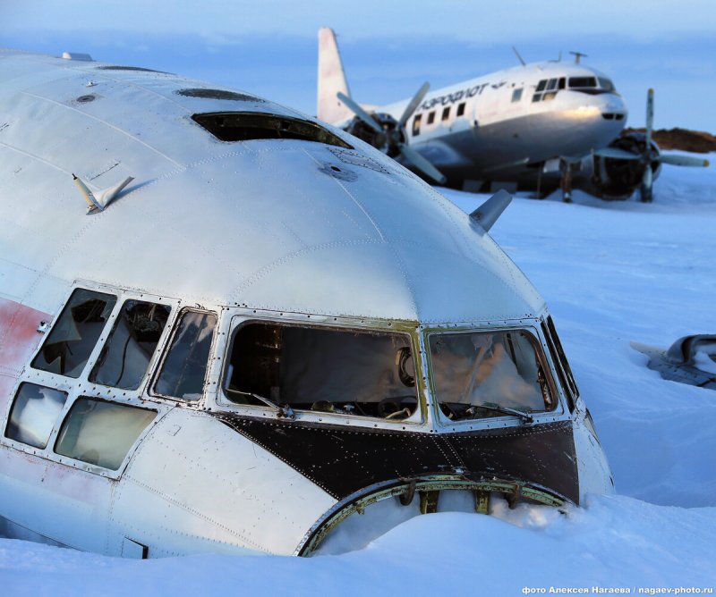Ил-14 в Антарктиде