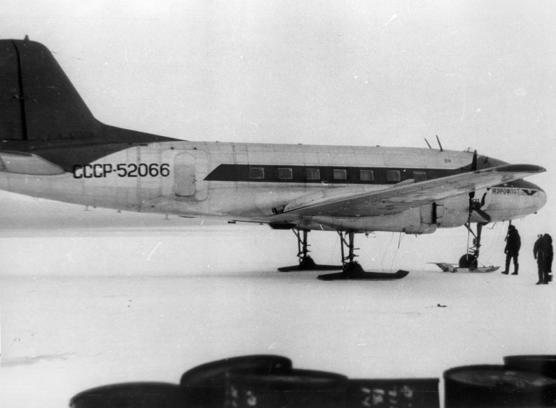 Полярная Авиация СССР ил-14
