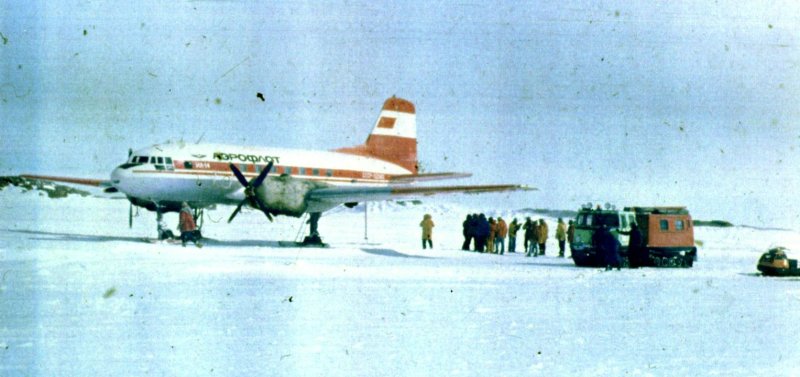 Ил-14 в Антарктиде