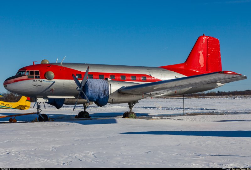 Полярная Авиация СССР ил-14