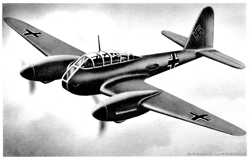 Бомбардировщик Messerschmitt 210 а