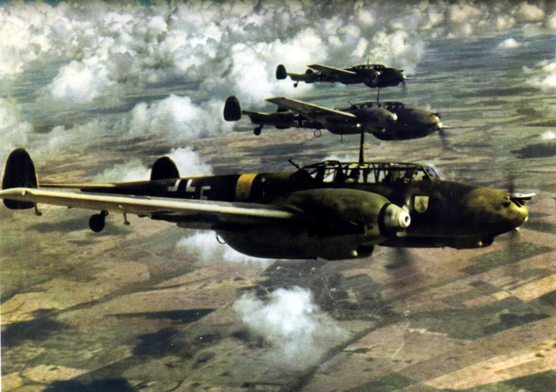 Истребитель Мессершмитт bf 110