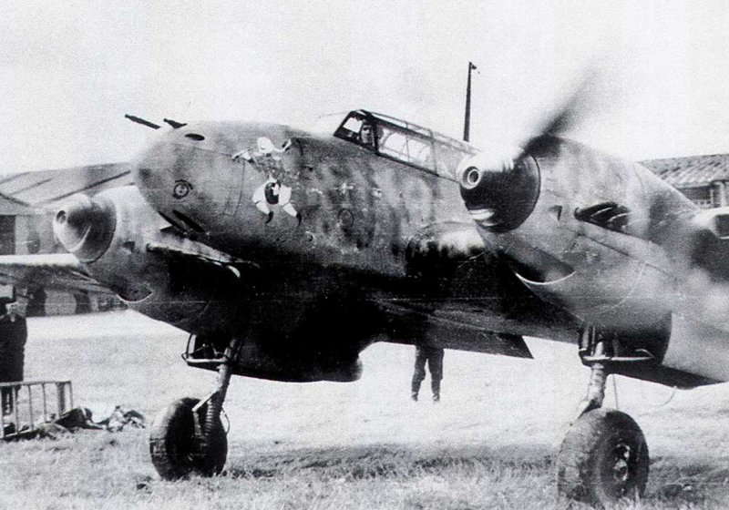 Тяжелый истребитель me-110