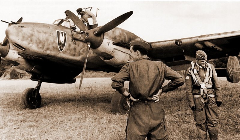 Ночные истребители Люфтваффе bf-110