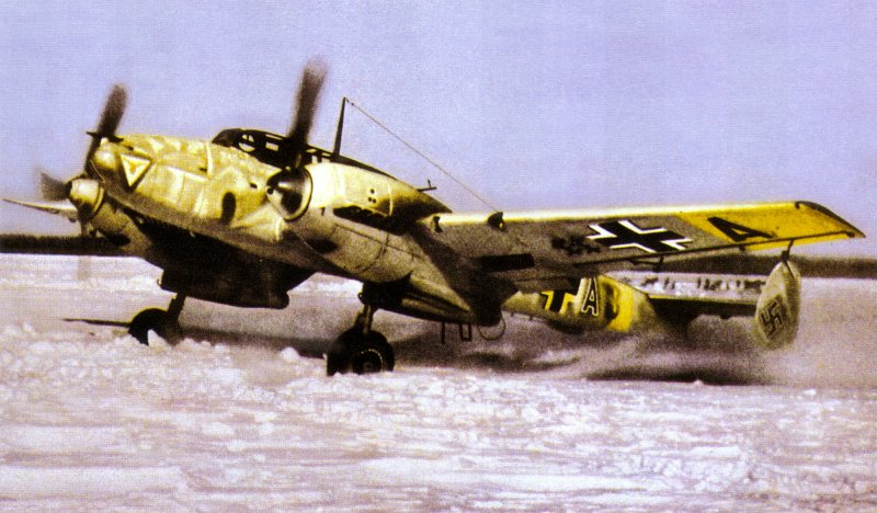 Bf 110 на Восточном фронте