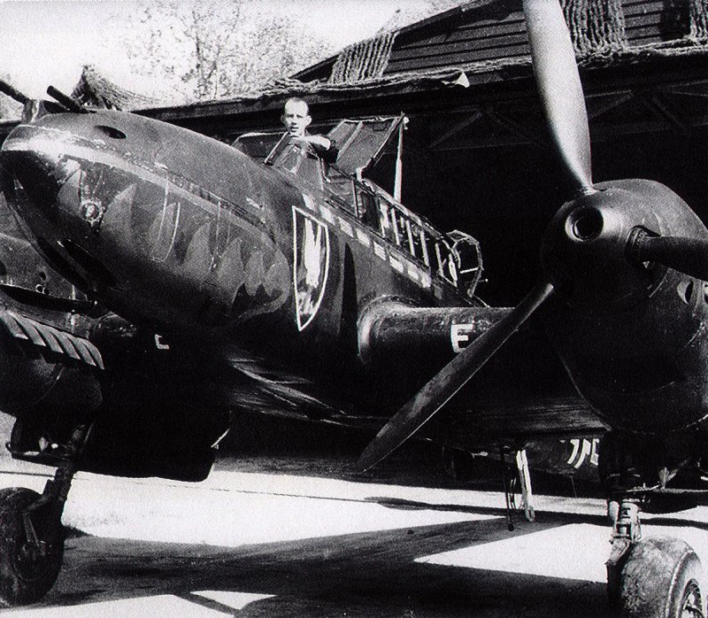 Истребитель Мессершмитт bf 110