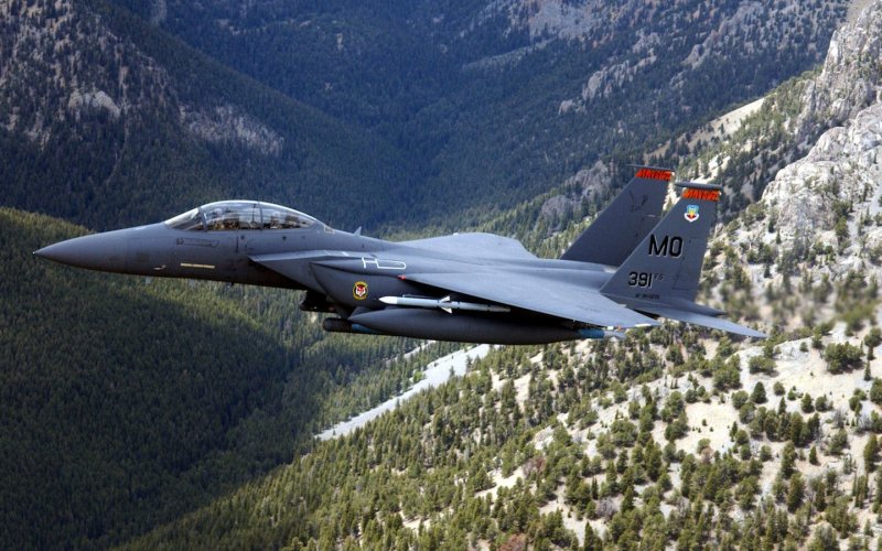 Military Airplane f15