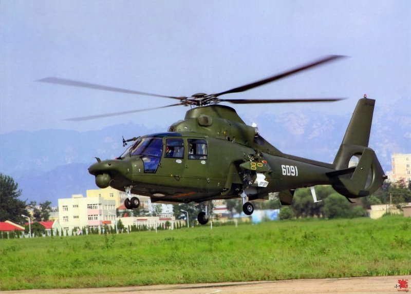 Китайский вертолет z-9
