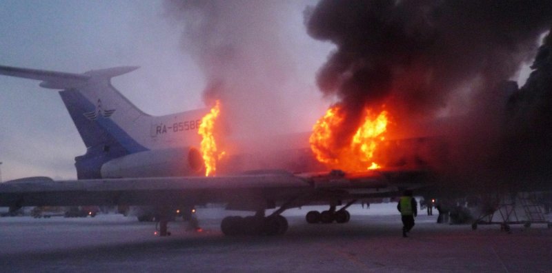 Ту 154 крушение в Сургуте