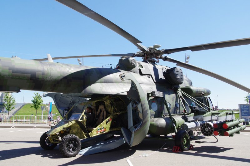 Боевой вертолёт ми-8