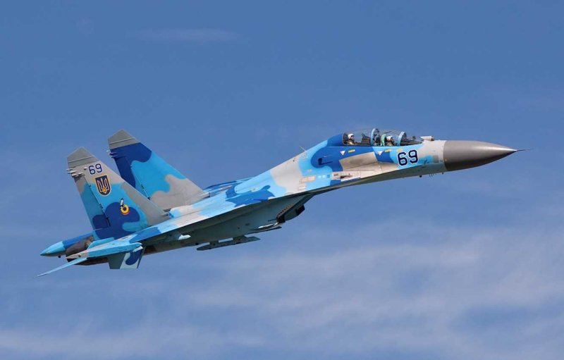 Украинский истребитель Су-27