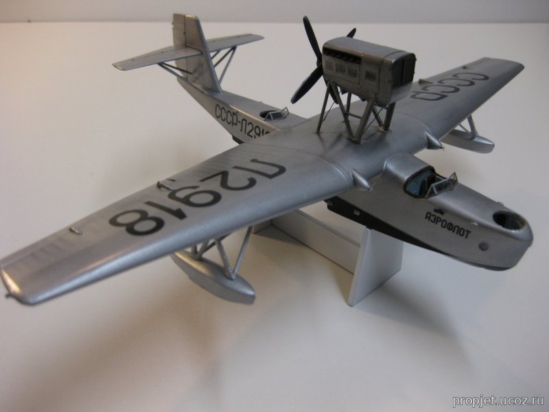 Самолет МБР-2 модель 1/72