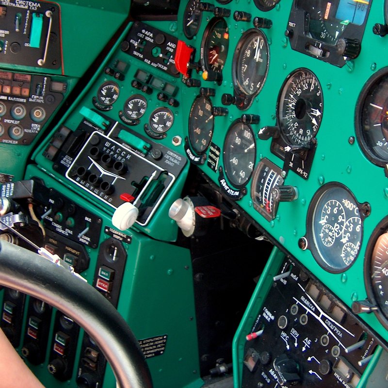 Приборная панель пилота f-CK-1c