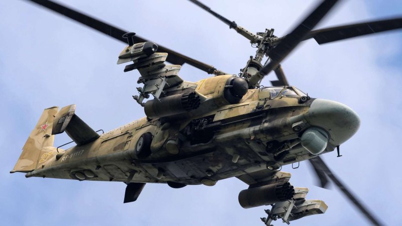 Арсеньев вертолёт ка-52 Аллигатор