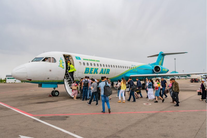 Bek Air авиакомпании Казахстана