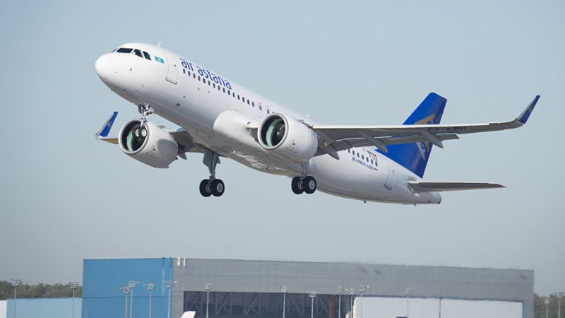 Эйр Астана самолеты Airbus a320