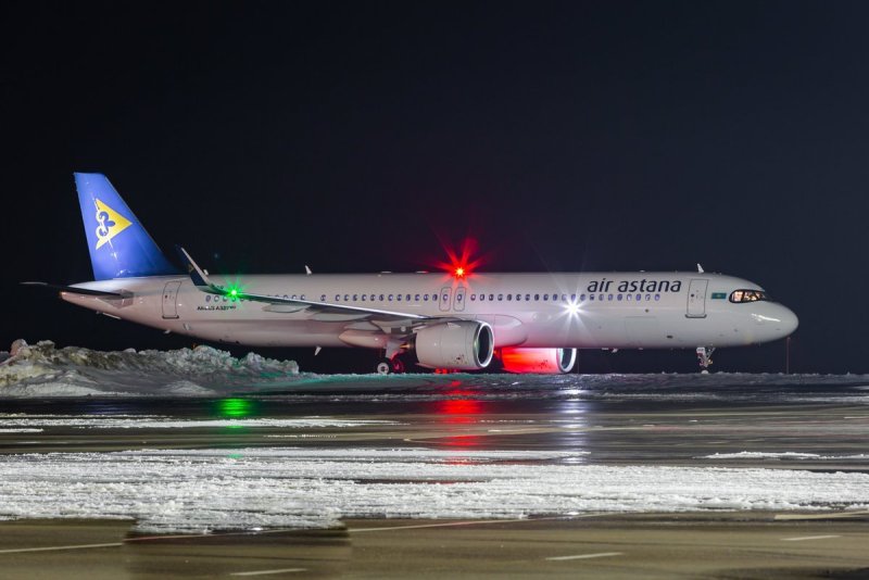 Аэробус а321 Нео Air Astana