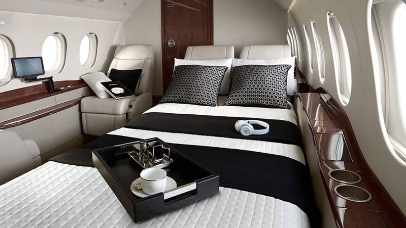 Airbus a380 Business Jet внутри