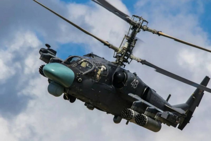 Вертолет ка-52 "Аллигатор"