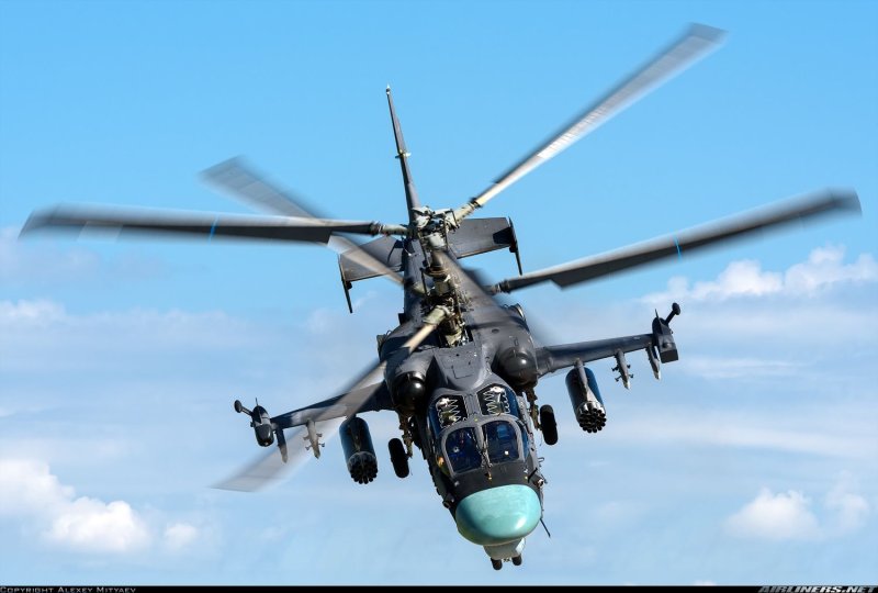 Вертолет ка-52 "Аллигатор"