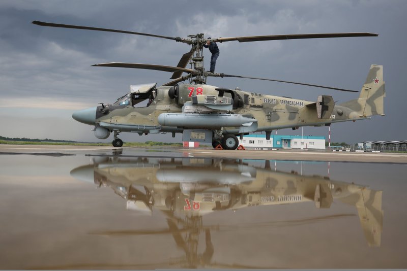 Вертолет ка-52 "Аллигатор"
