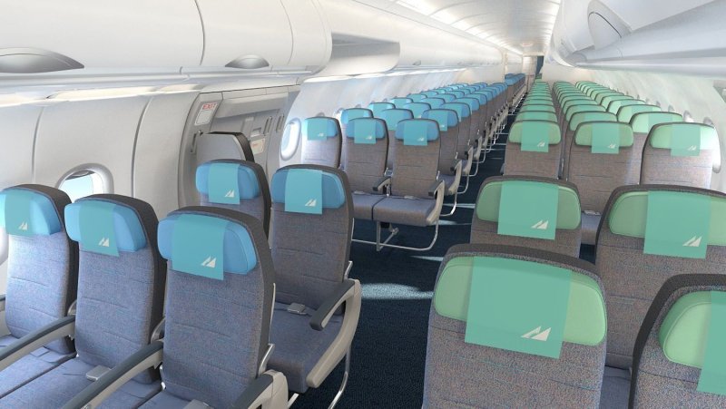 A321neo s7 салон