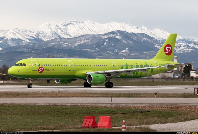 S7 Airlines Аэробус а321