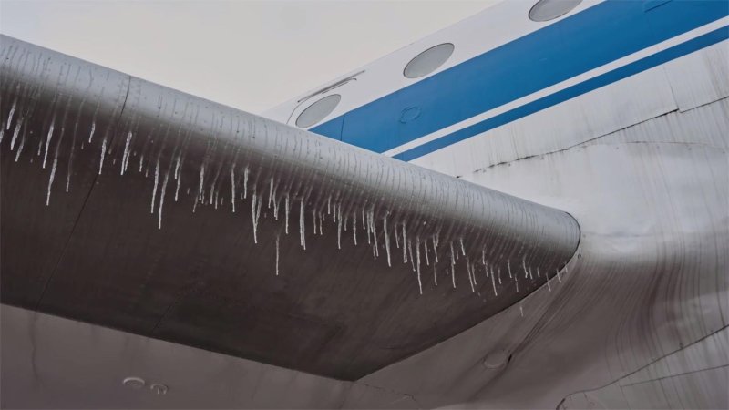 Обледенение самолета